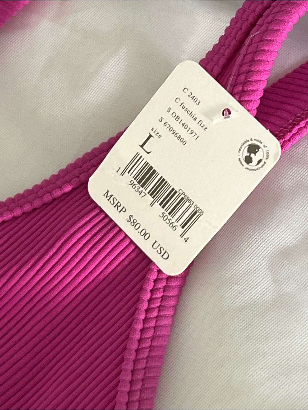 Free People NWT Women's Pink Ribbed Jumpsuit Free Throw Onesie Large - Picture 8 of 13